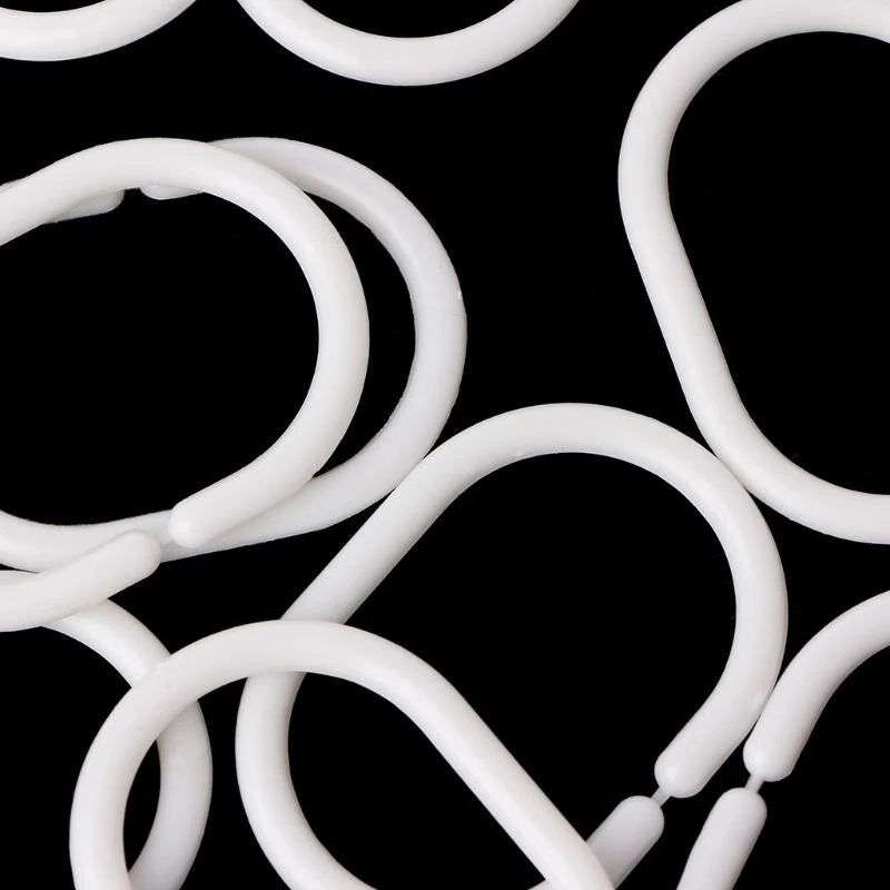 12pcs Shower Curtain Hook Hanger