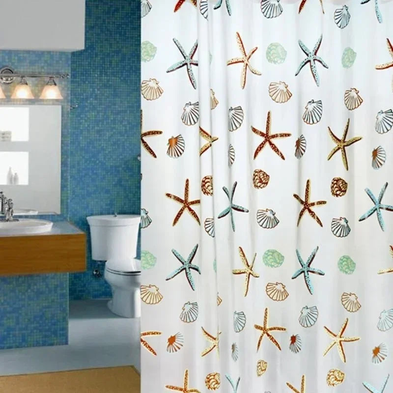 180x200cm Shower Curtain Set