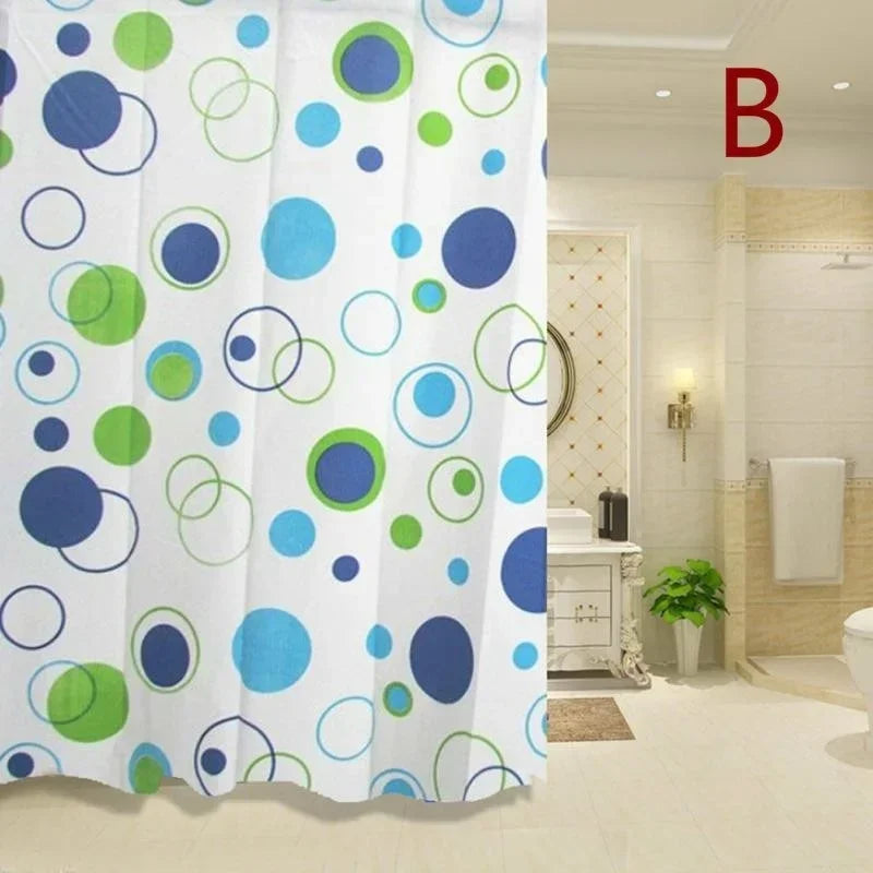 180x200cm Shower Curtain Set